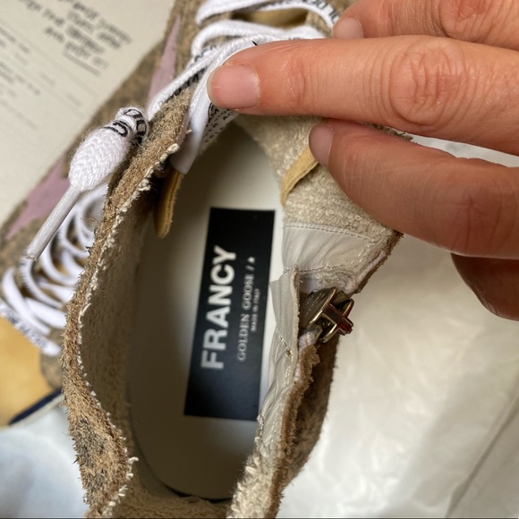 NIB Golden Goose Francy Leopard Suede Sneaker, 41 - Picture 12 of 16